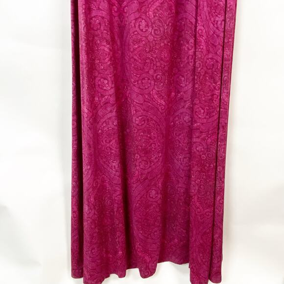 Soft Surroundings Hyannis Maxi Dress NWT Ruched Side Wrap Multi Women's Small - Picture 5 of 12